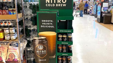 Starbucks 'Nitro Cold Brew' Floorstand